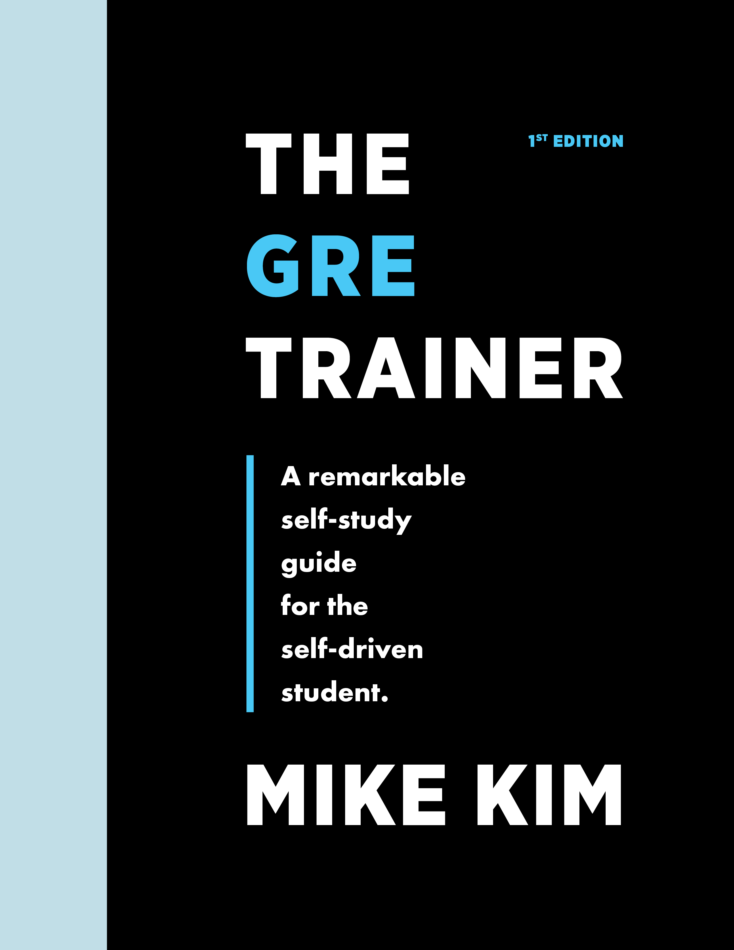 GRE Trainer book cover